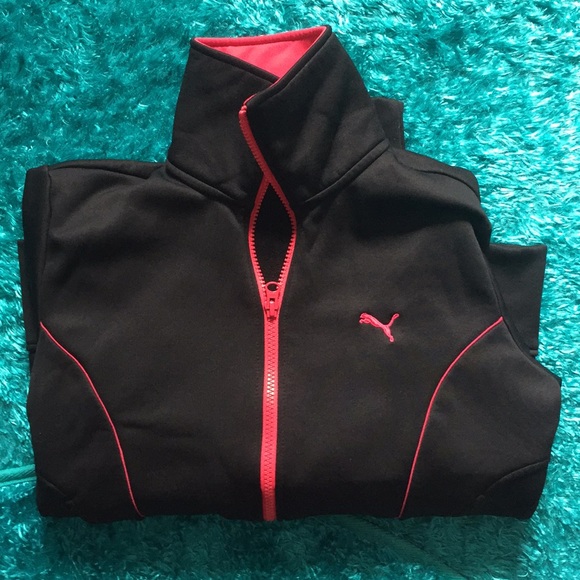 Puma black and pink jacket - Picture 6 of 7
